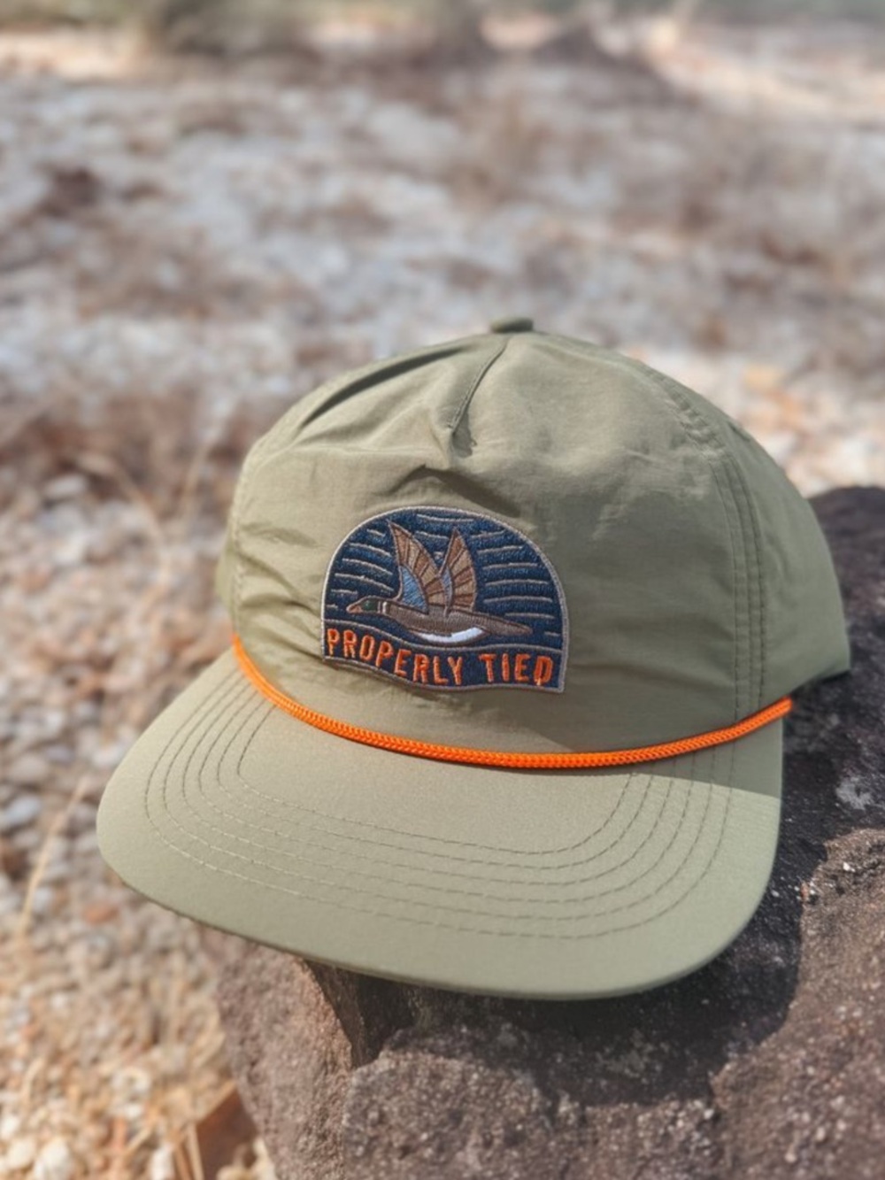 Youth Properly Tied Mallard Neoprene Adjustable Hat